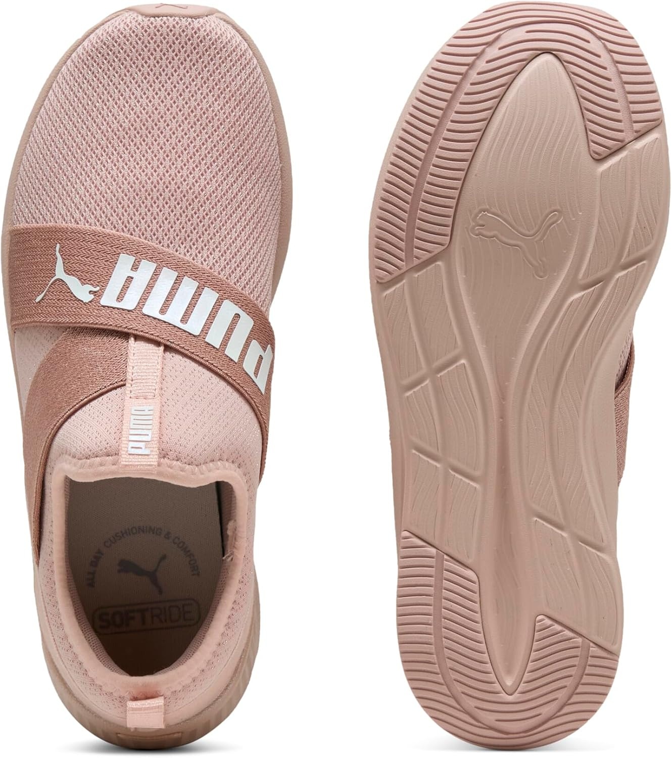 image:imagePuma Womens Softride Harli Slip on Training ShoesRose Quartzcool Mid Gray