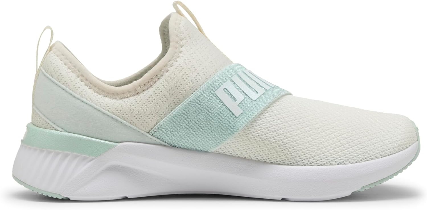 image:imagePuma Womens Softride Harli Slip on Training ShoesWarm Whitepeaceful Blue