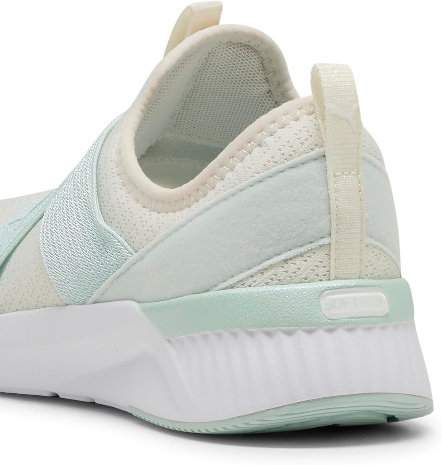 image:imagePuma Womens Softride Harli Slip on Training ShoesWarm Whitepeaceful Blue