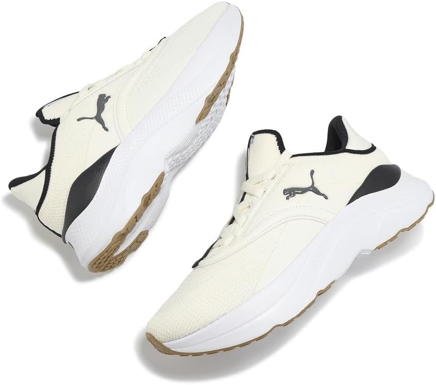 image:imagePuma Womens Softride Mayve24 FallWinter Colors Warm WhitePuma BlackFiji Apple 09