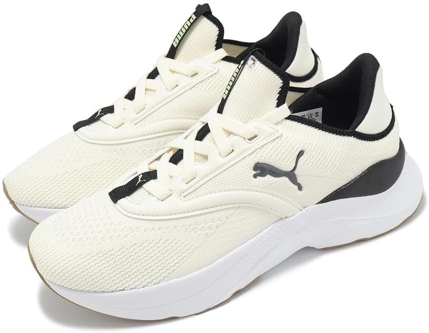 image:imagePuma Womens Softride Mayve24 FallWinter Colors Warm WhitePuma BlackFiji Apple 09