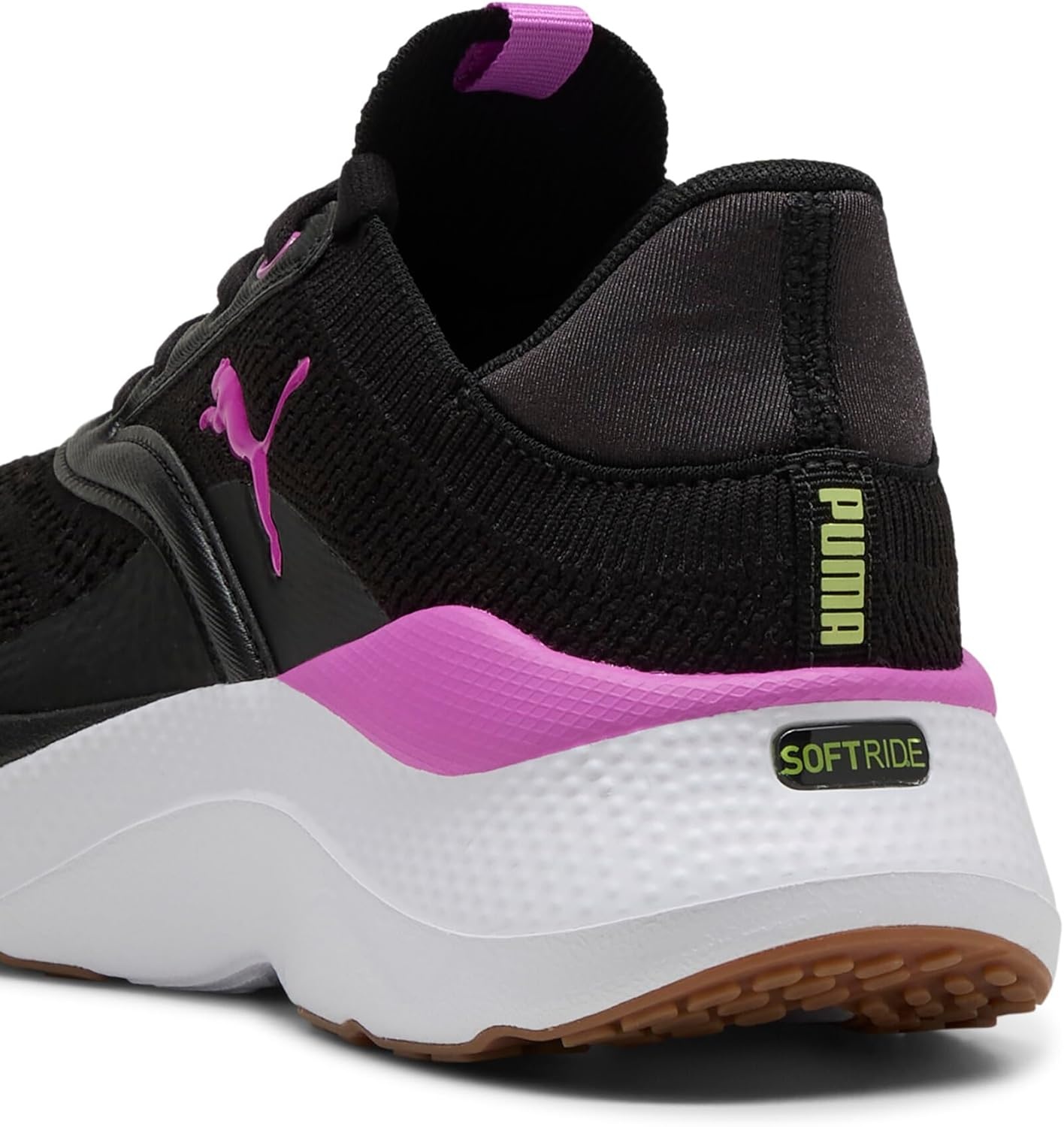 image:imagePuma Womens Softride Mayve25 Spring Summer Colors Puma BlackPure MagentaYellow Alert 18