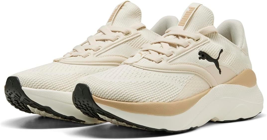 image:imagePuma Womens Softride MayveAlpine Snow Warm White Puma Black