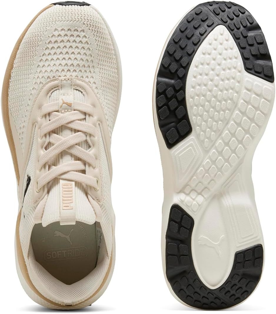 image:imagePuma Womens Softride MayveAlpine Snow Warm White Puma Black