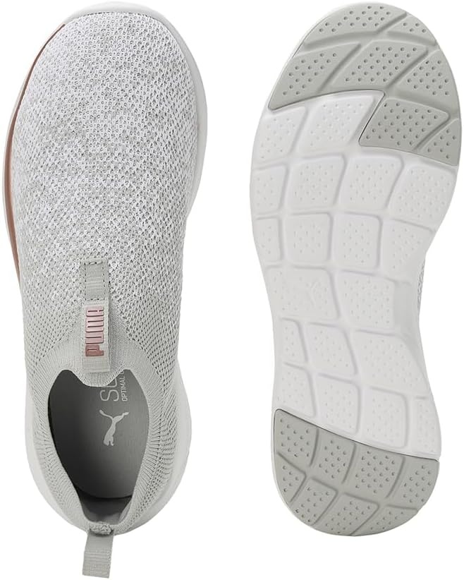 image:imagePuma Womens Softride MayveAsh Gray Puma White Rose Gold
