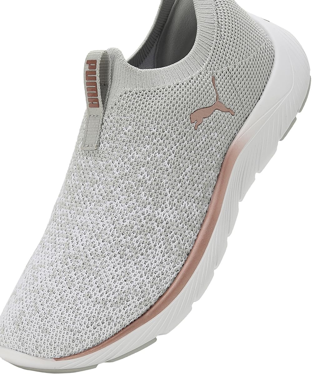 image:imagePuma Womens Softride MayveAsh Gray Puma White Rose Gold