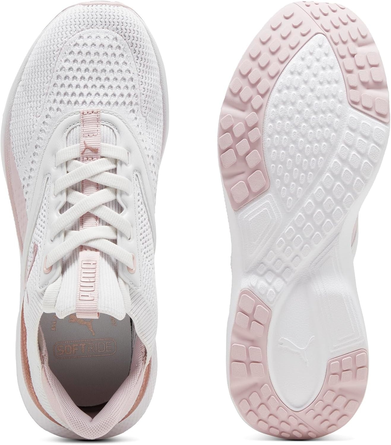 image:imagePuma Womens Softride MayveFeather Gray Mauve Mist Rose Gold
