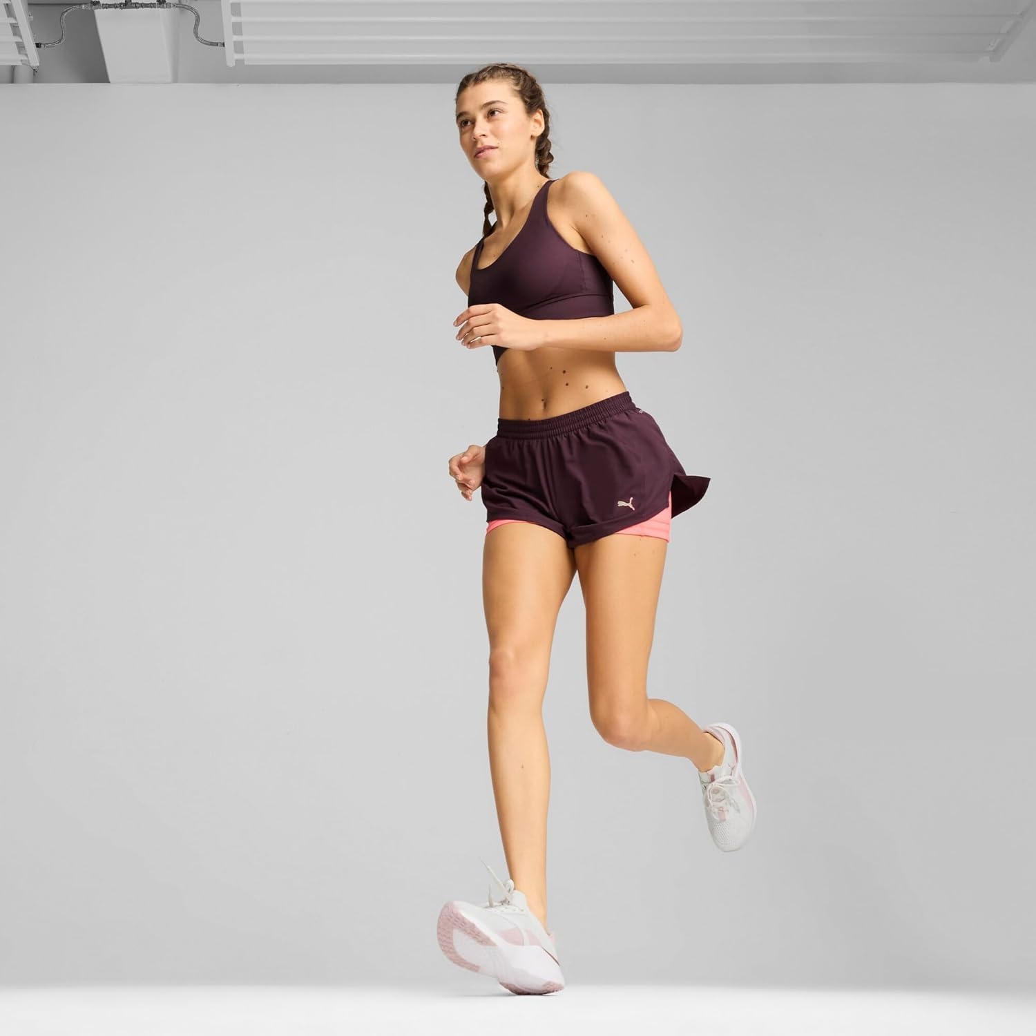 image:imagePuma Womens Softride MayveFeather Gray Mauve Mist Rose Gold