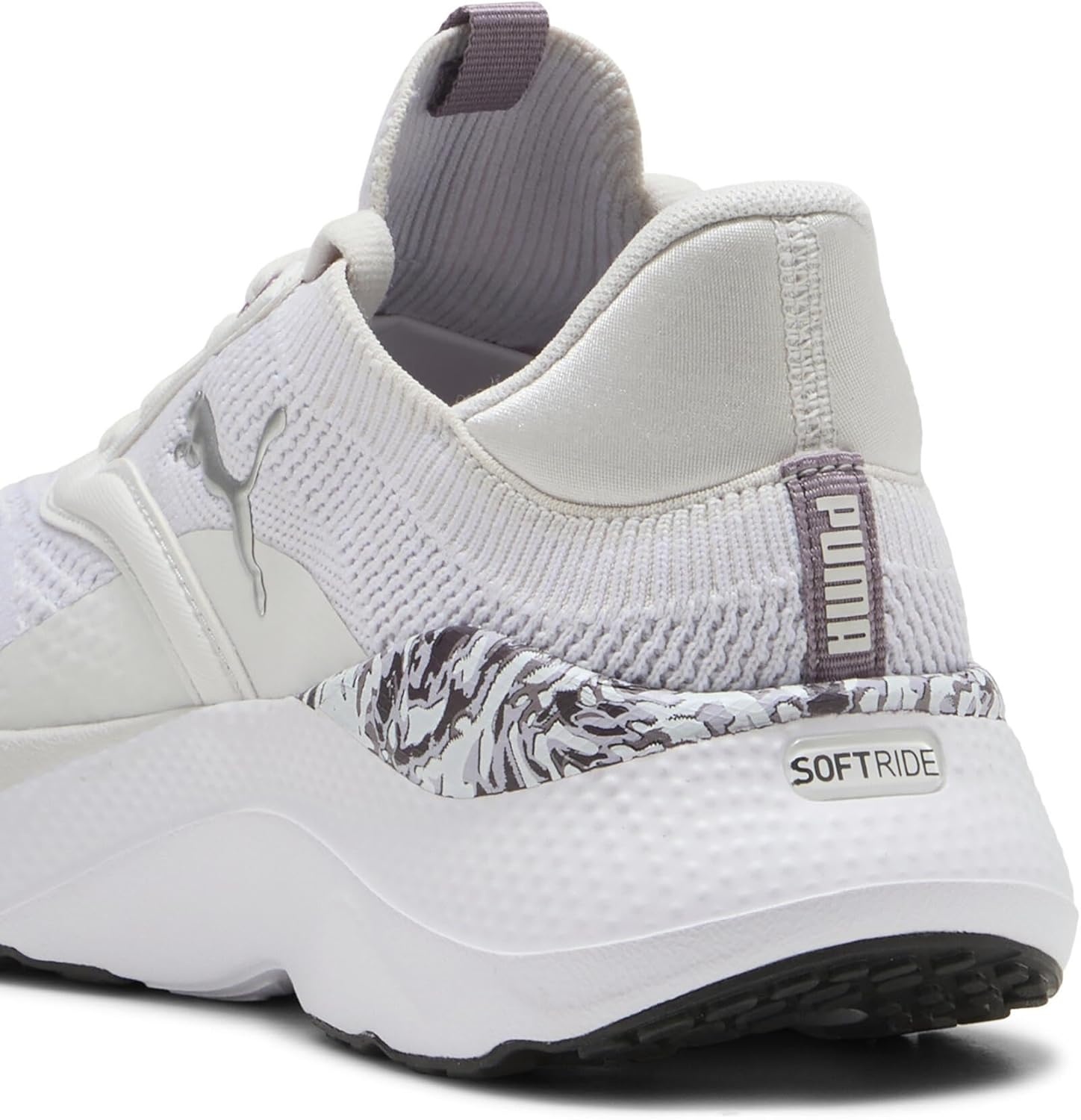 image:imagePuma Womens Softride MayveFeather Gray Puma Black Lilac Crush Plum Jam