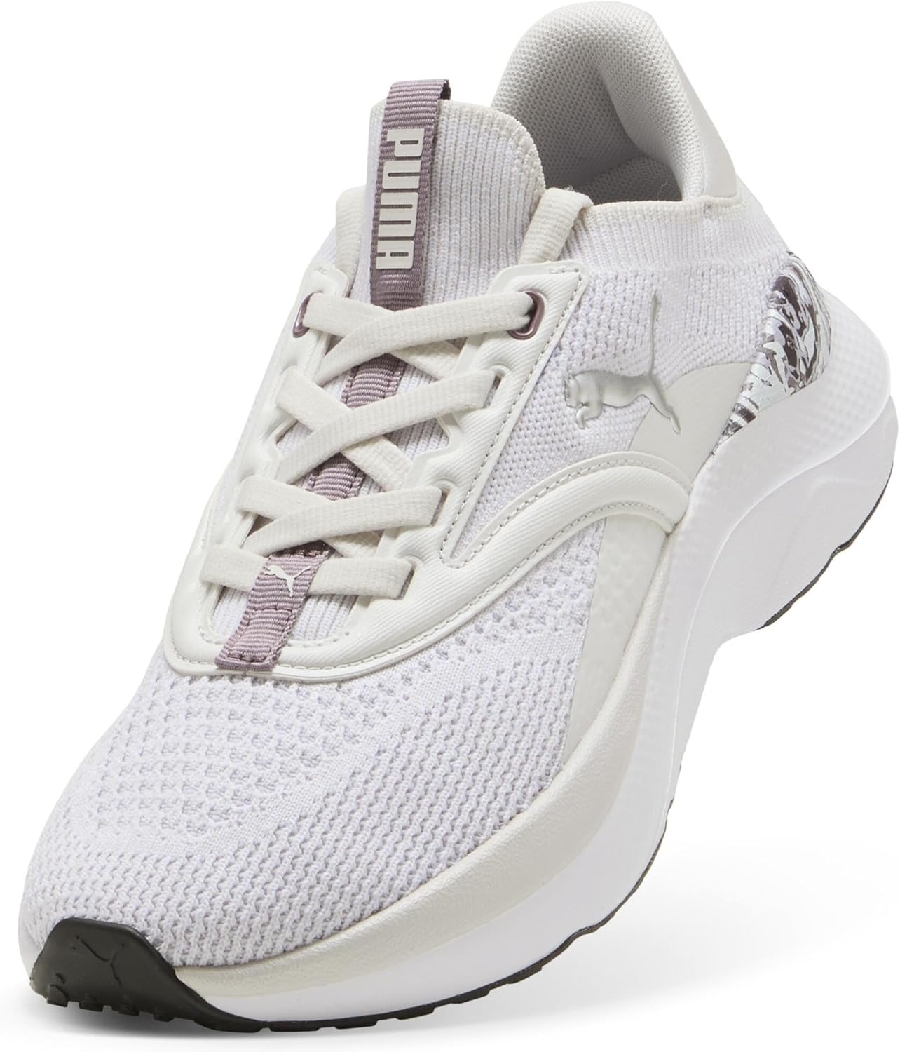 image:imagePuma Womens Softride MayveFeather Gray Puma Black Lilac Crush Plum Jam