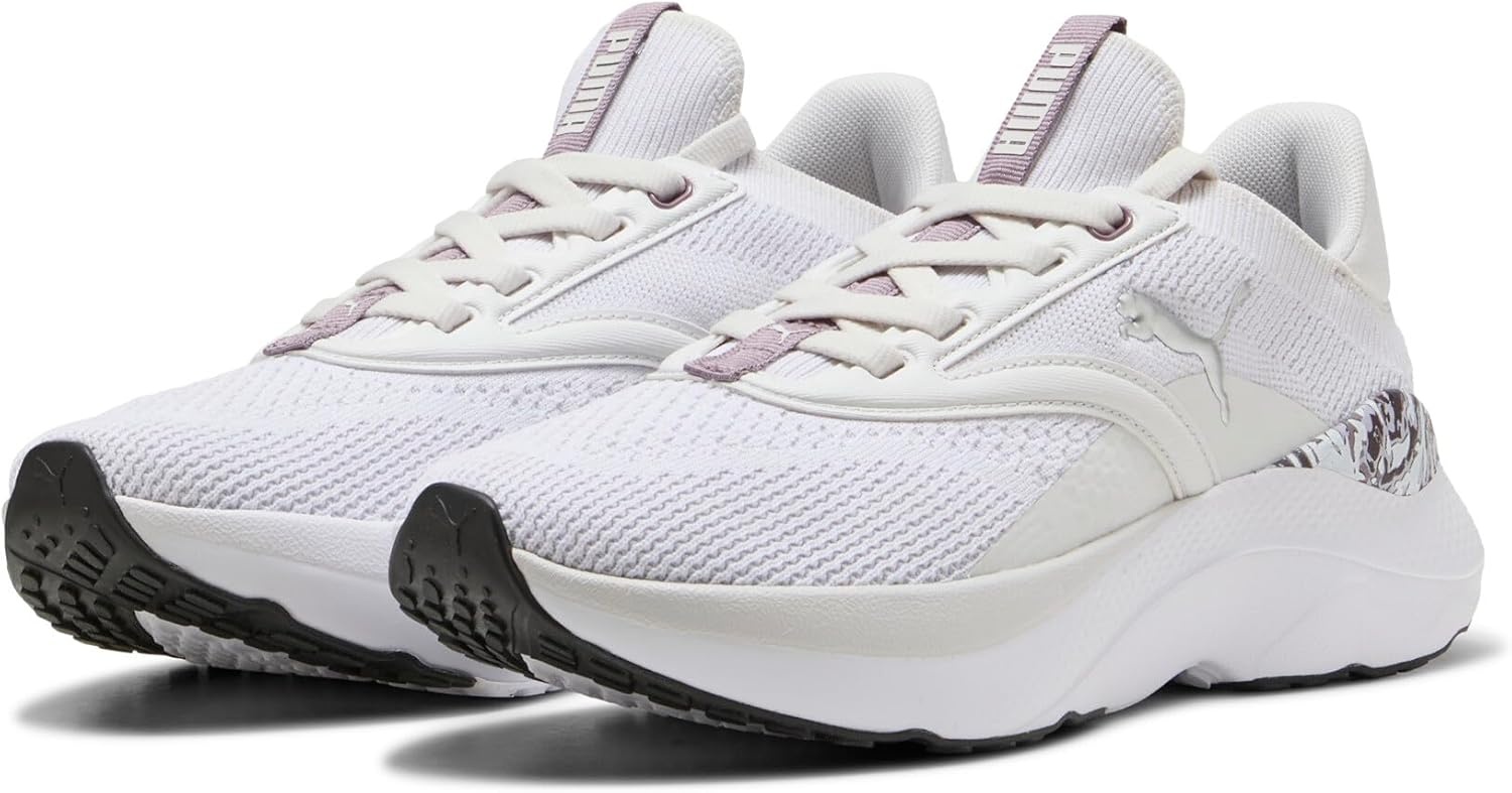 image:imagePuma Womens Softride MayveFeather Grayblacklilac Crushplum Jam Ah25