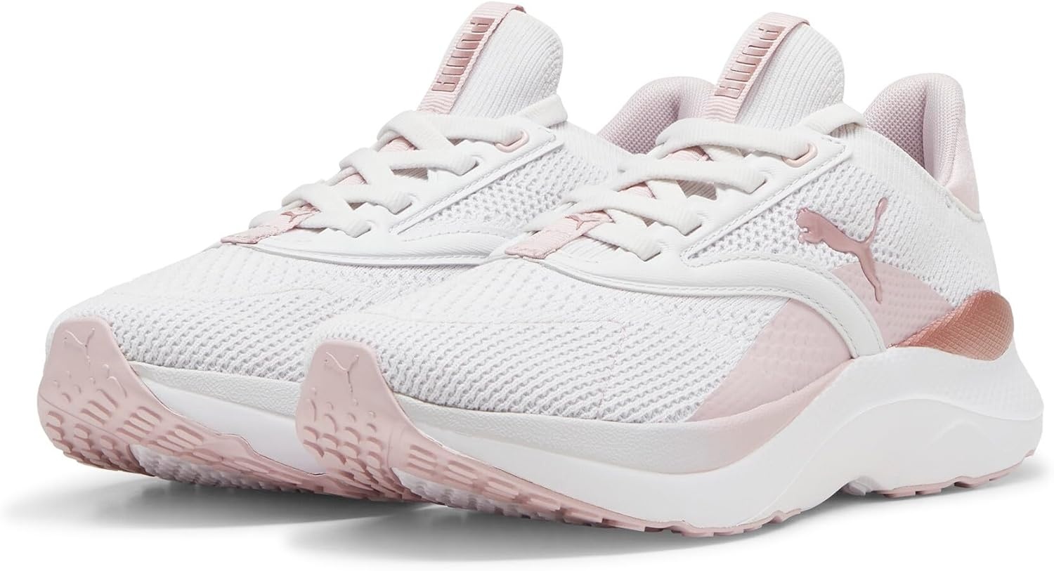 image:imagePuma Womens Softride MayveFeather Graymauve Mistrose Gold