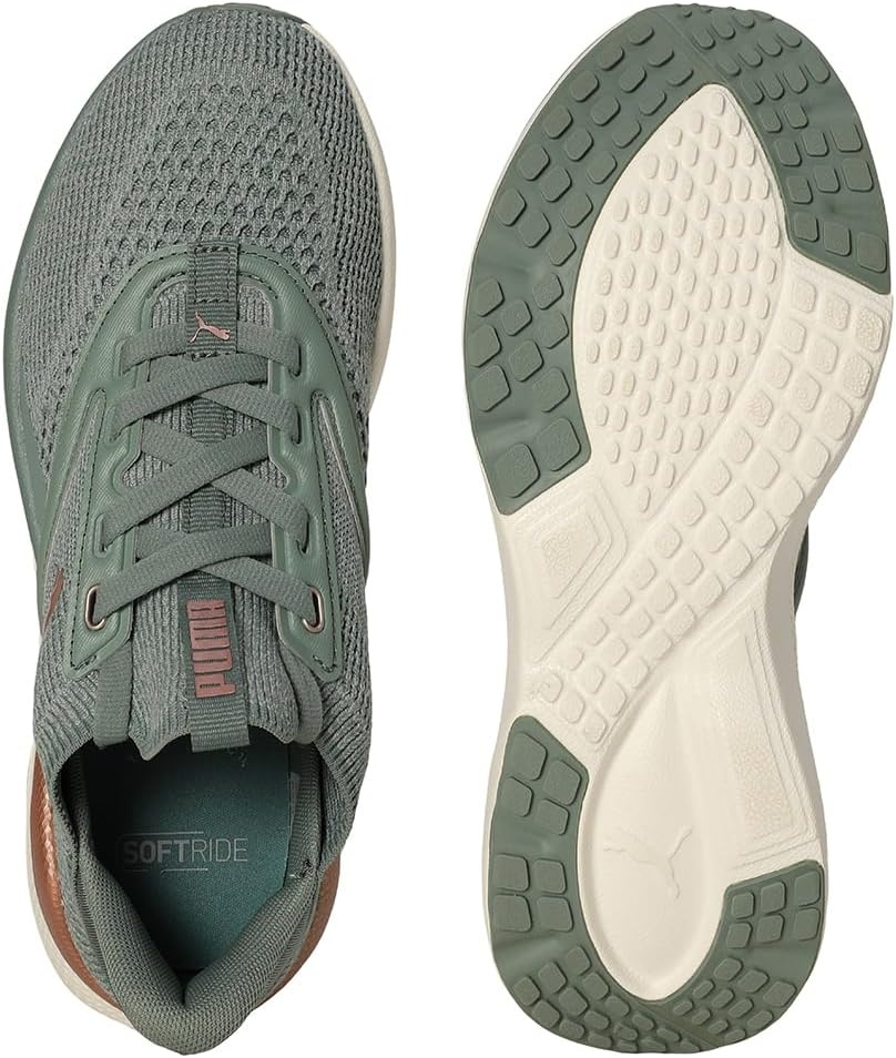 image:imagePuma Womens Softride MayveGreen Moon Cool Mid Gray Warm White