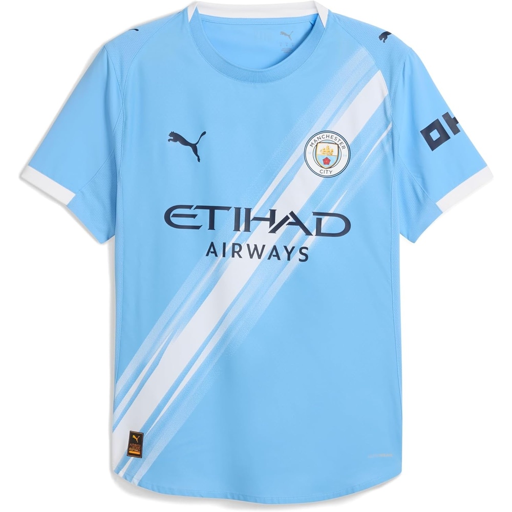image:imageManchester City FC Mens 202526 Authentic Home Soccer Jersey Slim Fit
