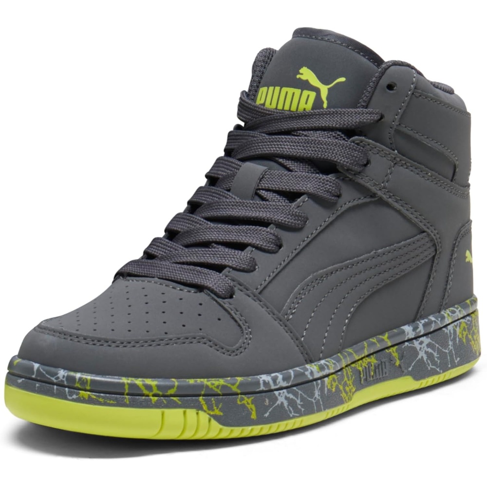 image:imagePUMA Boys Rebound Layup Mid SneakersGrey