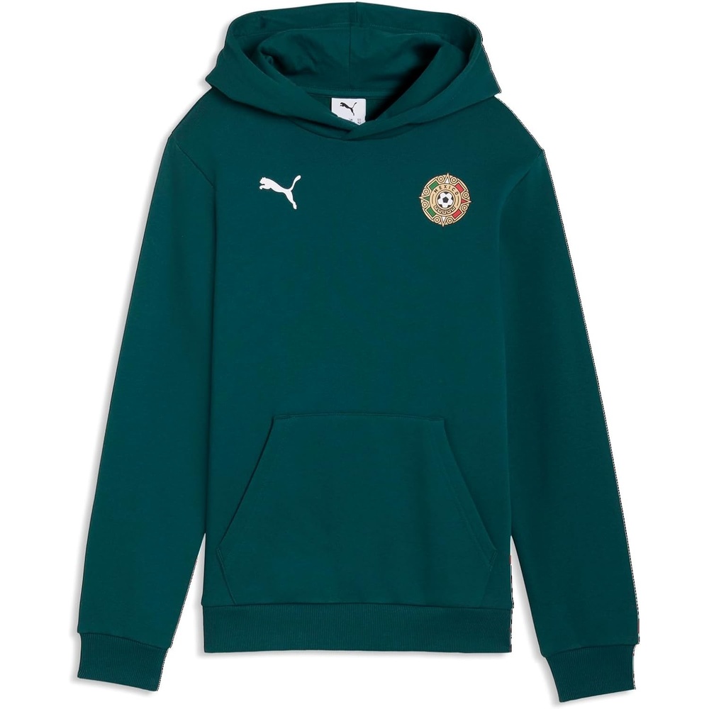 image:imagePUMA Junior Fanpack HoodieVarsity Greenpuma White