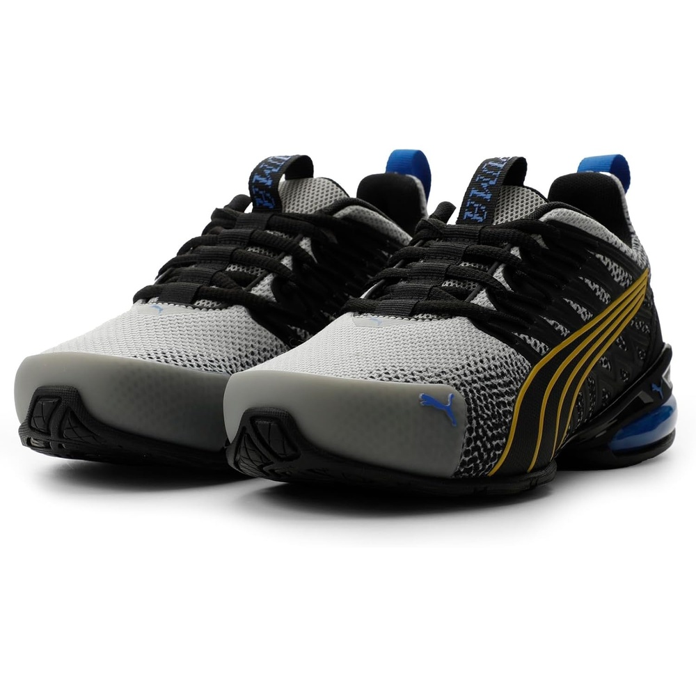 image:imagePUMA Kids Girls Voltaic Evo Fade Running Sneakers Shoes BlackGray Echopuma Blackdazzling Yellow