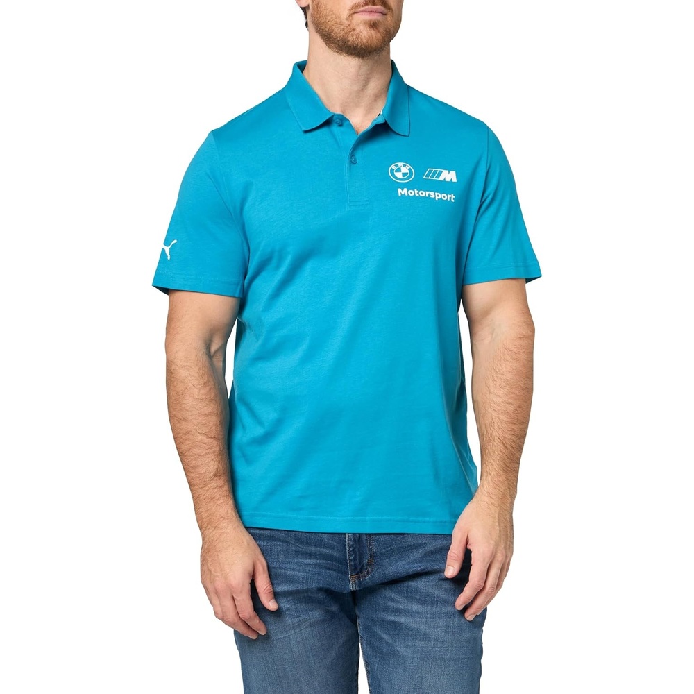 image:imagePUMA Mens BMW M Motorsport Polo Tropical Blue AH25 Large