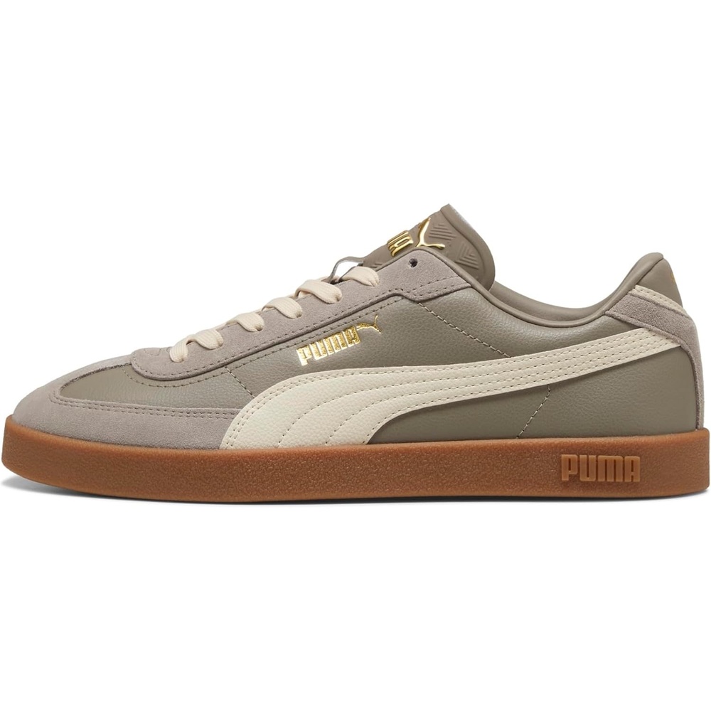 image:imagePUMA Mens Club Ii Era Suede Lace Up Sneakers Shoes CasualMouse Grayalpine Snow