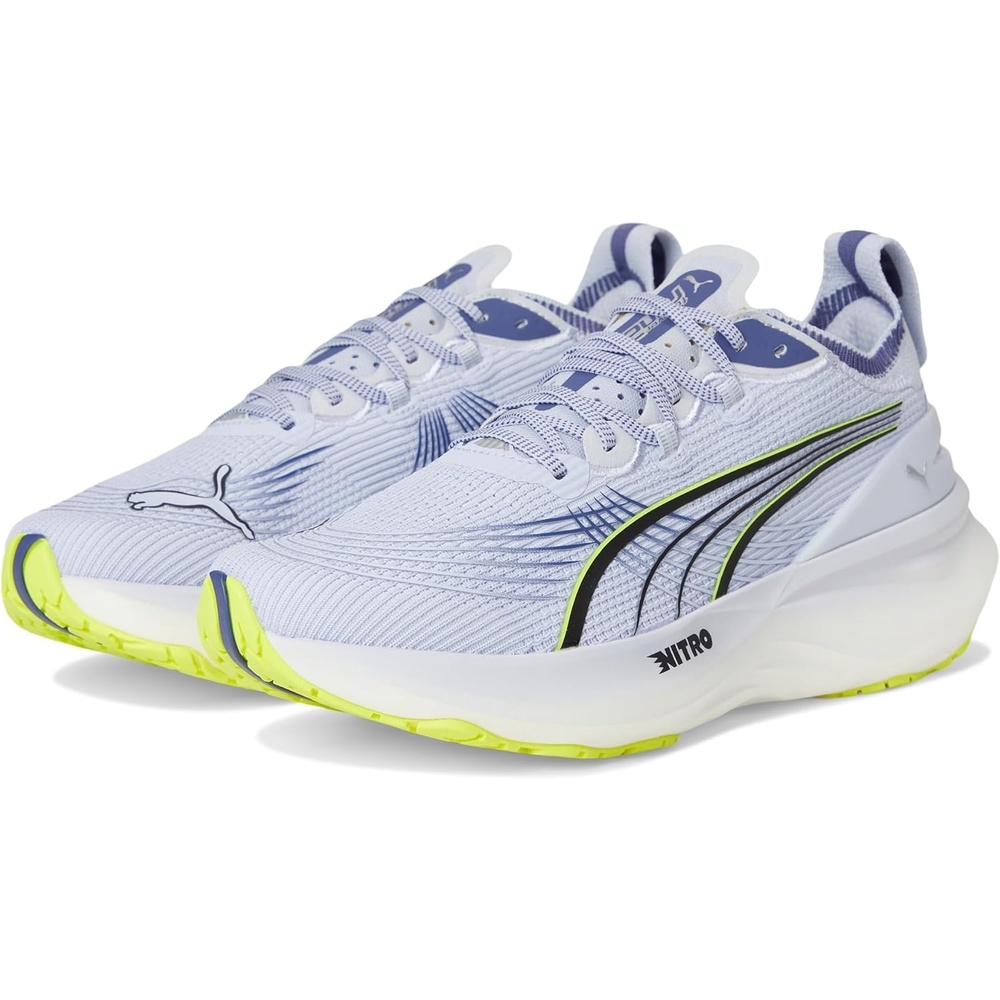 image:imagePUMA Mens Foreverrun Nitro Running Sneakers ShoesCool WeatherYellow Alert