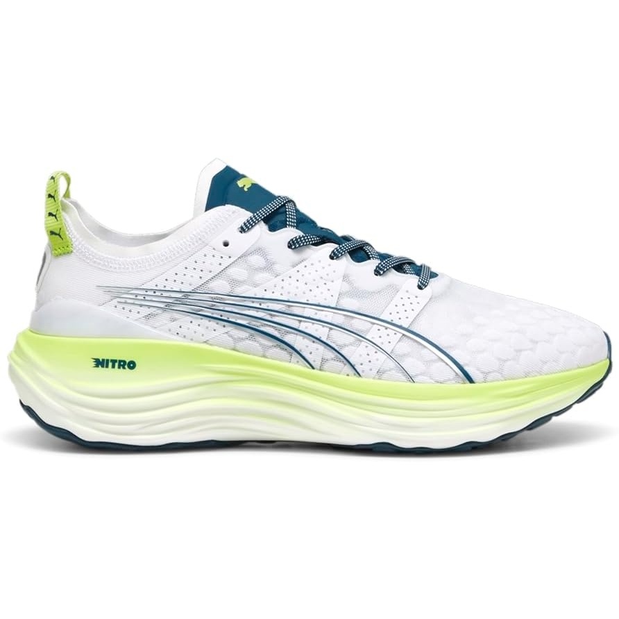 image:imagePUMA Mens Foreverrun Nitro Running Sneakers ShoesWhite