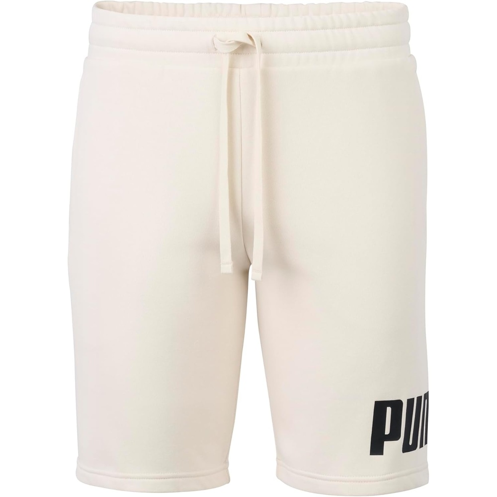 image:imagePUMA Mens Logo Fleece Drawstring 10 Inch Shorts Casual Bottoms Casual DrawstringAlpine Snow Ss25