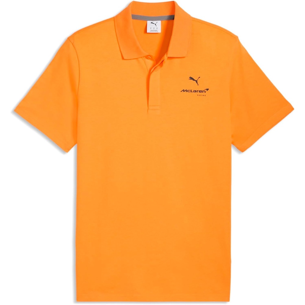 image:imagePUMA Mens Mclaren X Small Logo Short Sleeve Shirt Casual Casual BlackPapaya