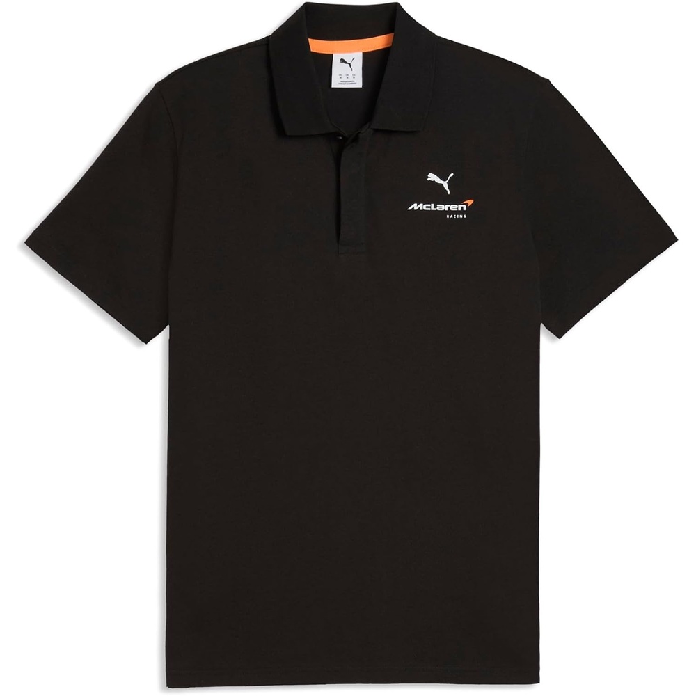 image:imagePUMA Mens Mclaren X Small Logo Short Sleeve Shirt Casual Casual BlackPuma Black
