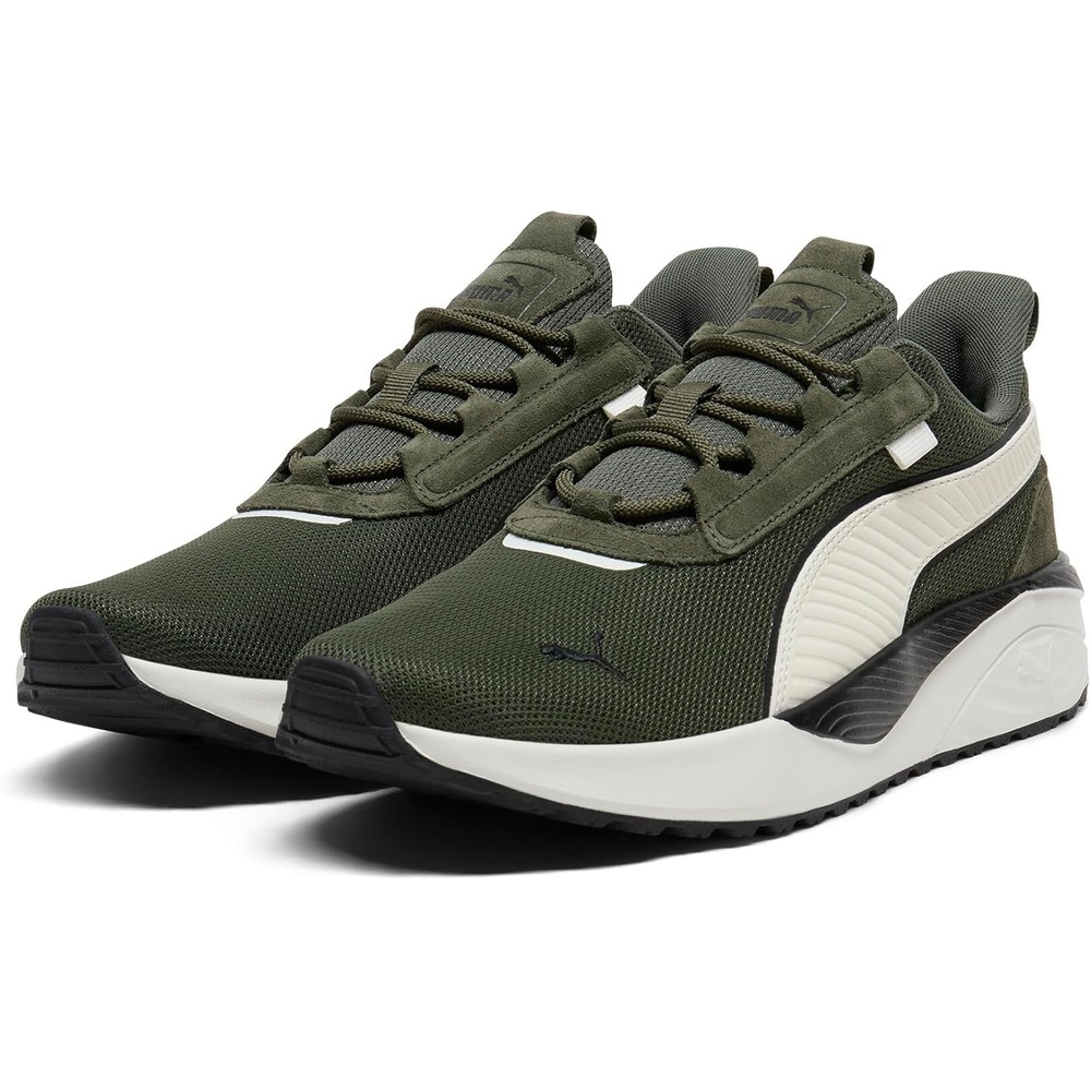 image:imagePUMA Mens Pacer 23 Street SneakersGreen Mosswarm Whiteblack Ah25