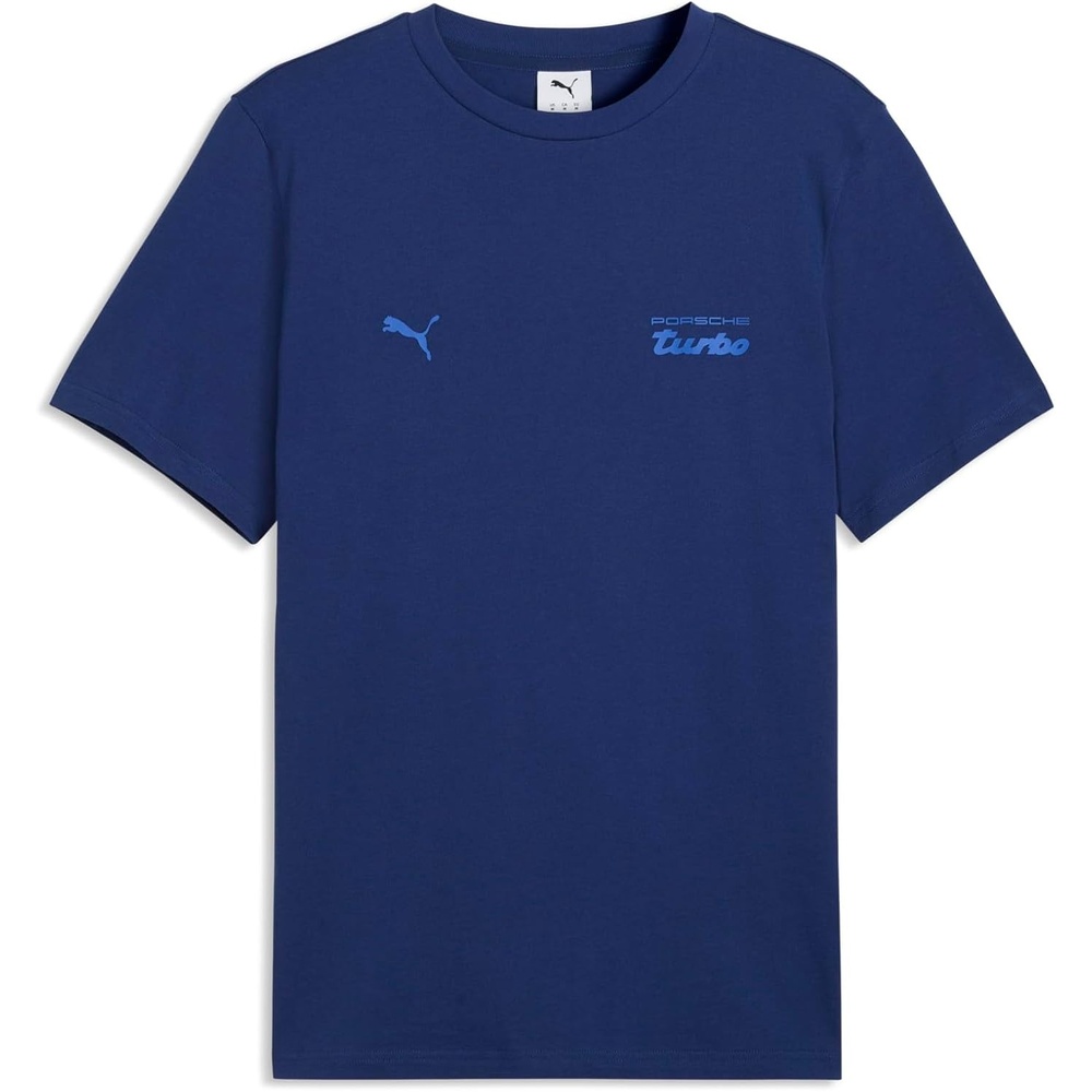 image:imagePUMA Mens Porsche Legacy Crew Neck Short Sleeve Casual Tops Casual  WhiteBlue