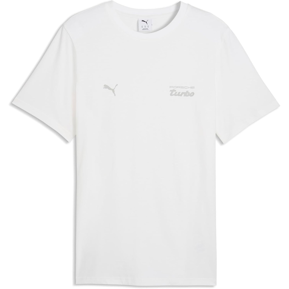 image:imagePUMA Mens Porsche Legacy Crew Neck Short Sleeve Casual Tops Casual WhiteWhite