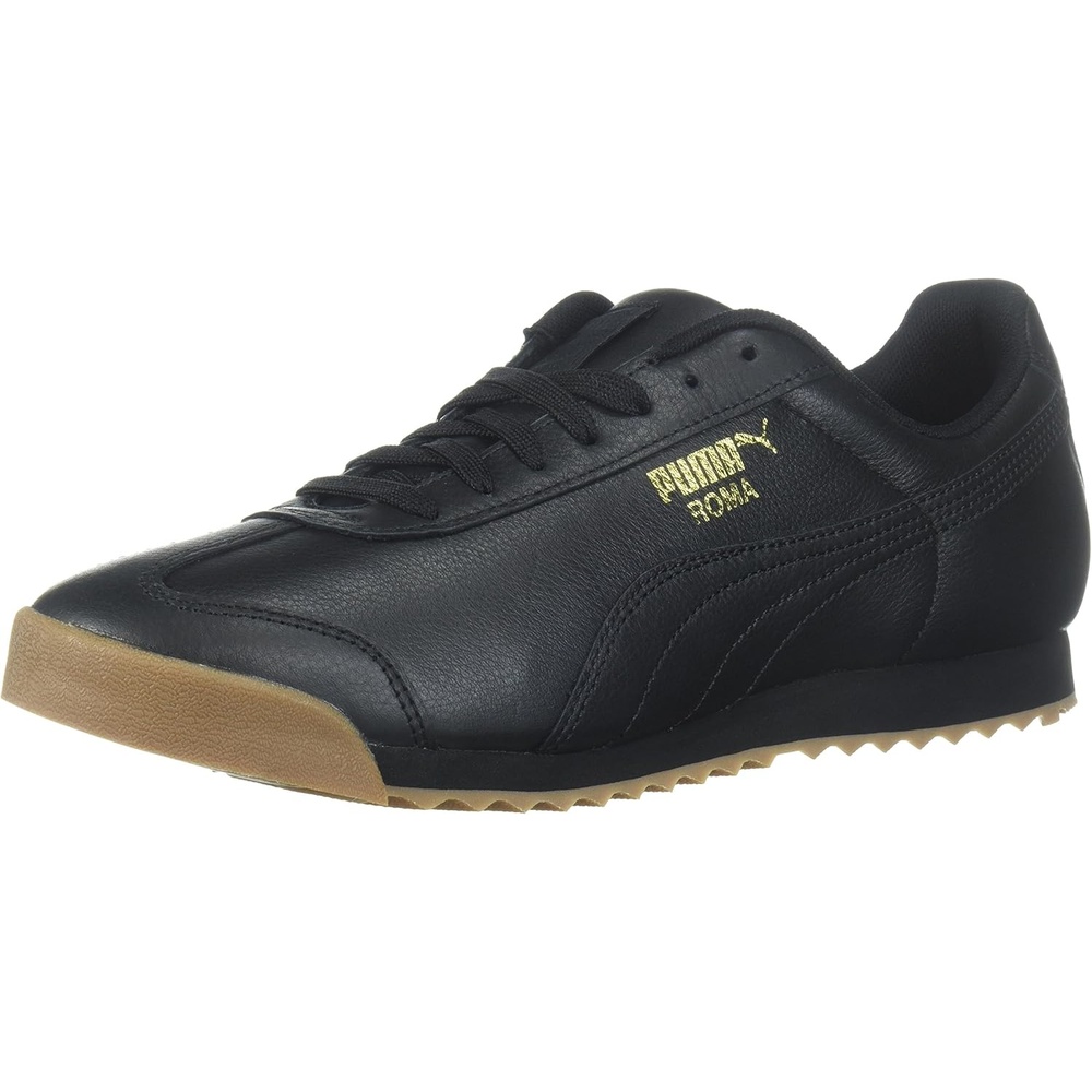 image:imagePUMA Mens Roma SneakersBlackTeam Gold
