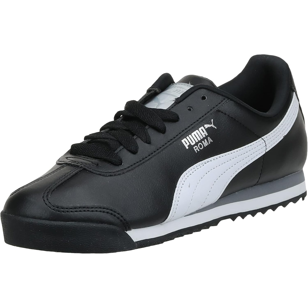 image:imagePUMA Mens Roma SneakersBlackWhiteSilver
