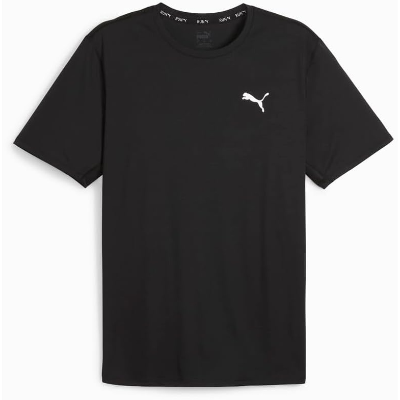 image:imagePUMA Mens Run Favorite Velocity Crew Neck Short Sleeve Athletic Running Casual Tops BreathableBlack