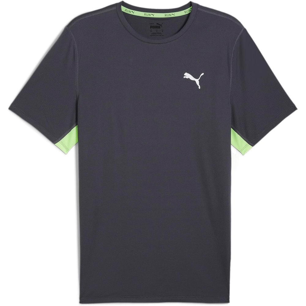 image:imagePUMA Mens Run Favorite Velocity Crew Neck Short Sleeve Athletic Running Casual Tops BreathableGalactic Gray Aw24