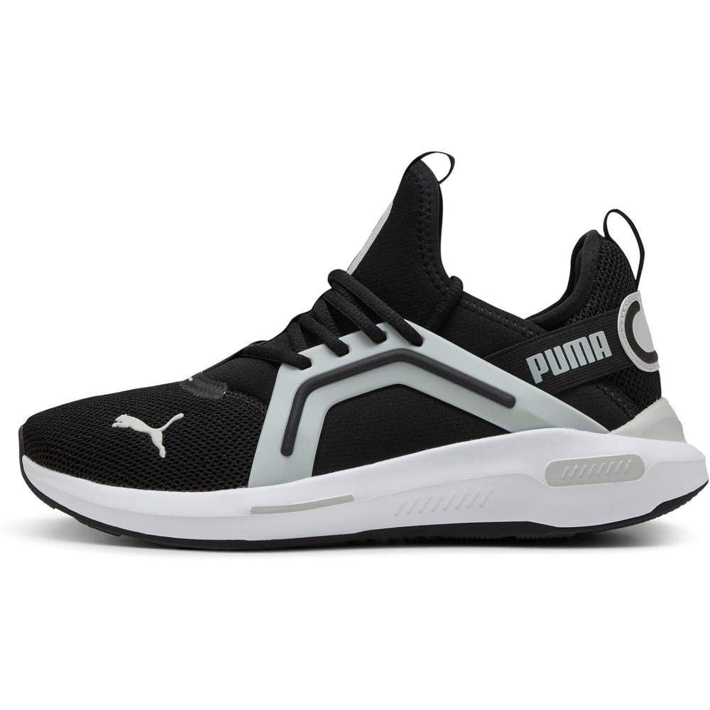 image:imagePUMA Mens Softride Enzo 5 Running Sneakers Shoes WhiteBlackwhitecool Light Gray