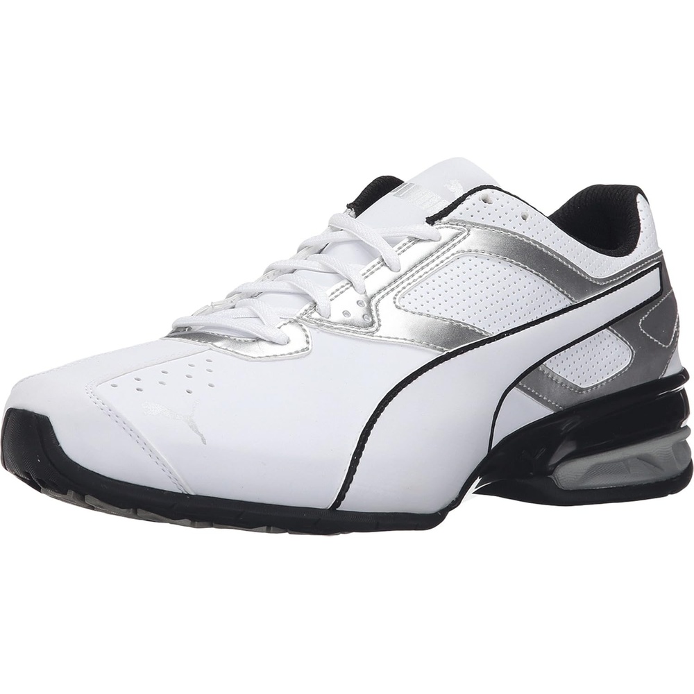 image:imagePUMA Mens Tazon 6 FM ShoesPuma Whitepuma Silverpuma Black