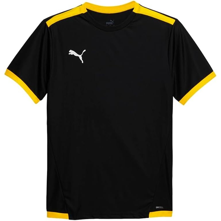 image:imagePUMA Mens Teamliga Crew Neck Short Sleeve Jersey Casual BlueBlack