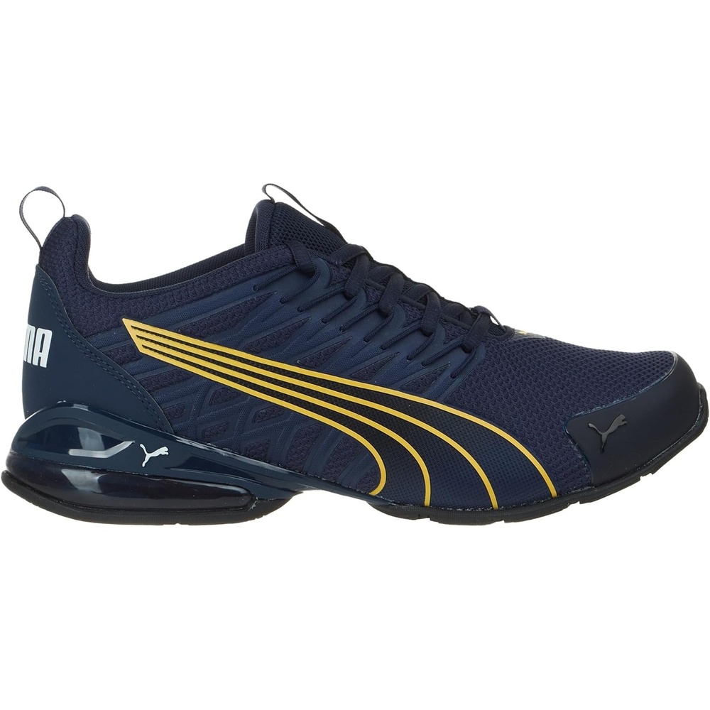 image:imagePUMA Mens Voltaic Evo Cross TrainersPuma NavySunny Yellow