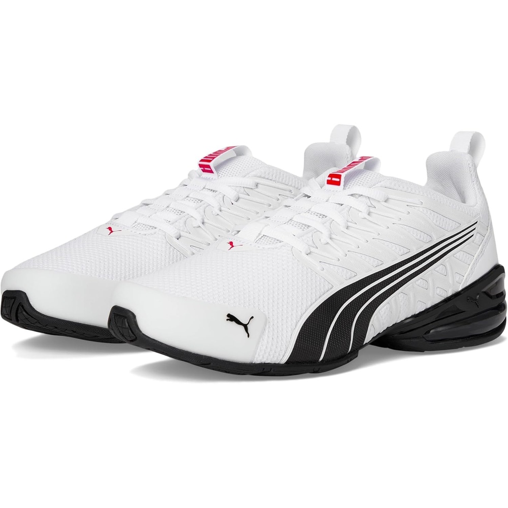 image:imagePUMA Mens Voltaic Evo Cross TrainersPuma WhitePuma Blackfor All Time Red