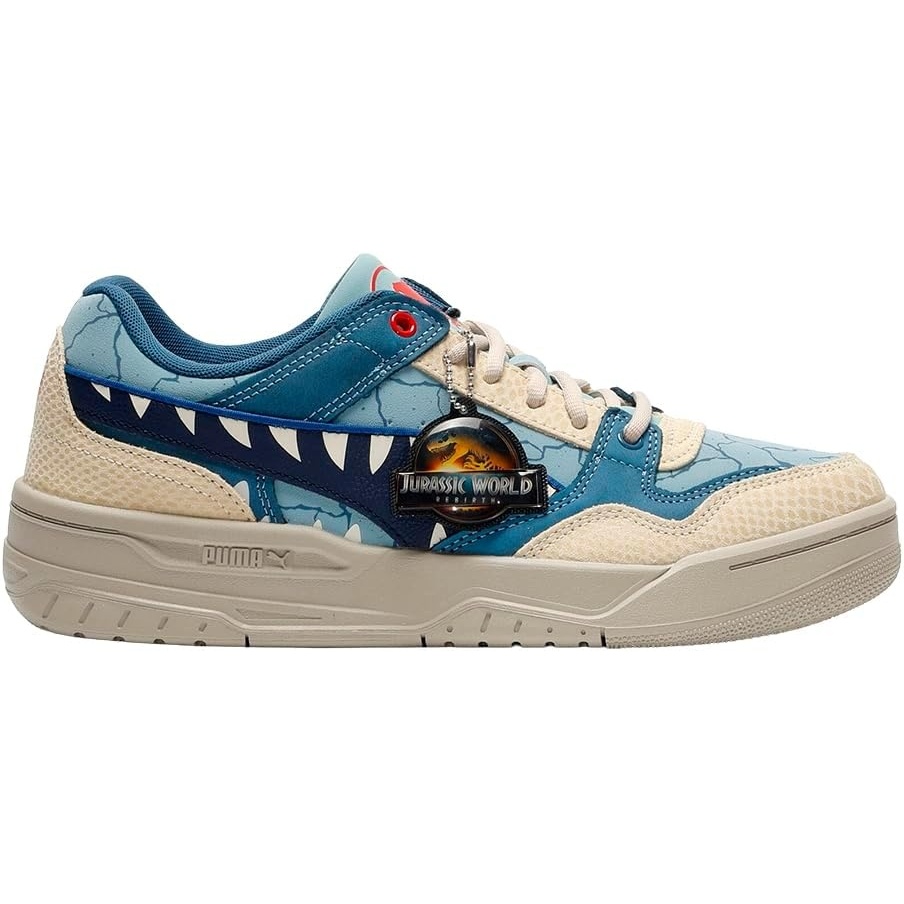 image:imagePUMA Mens X Jurassic World Rebound Retro Lace Up Sneakers Shoes Casual BlueBlue