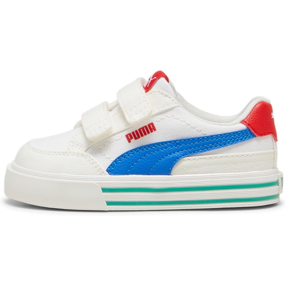 image:imagePUMA Toddler Boys Suede Ac Slip On Sneakers Shoes CasualPuma Whitehyperlink Bluevapor Gray