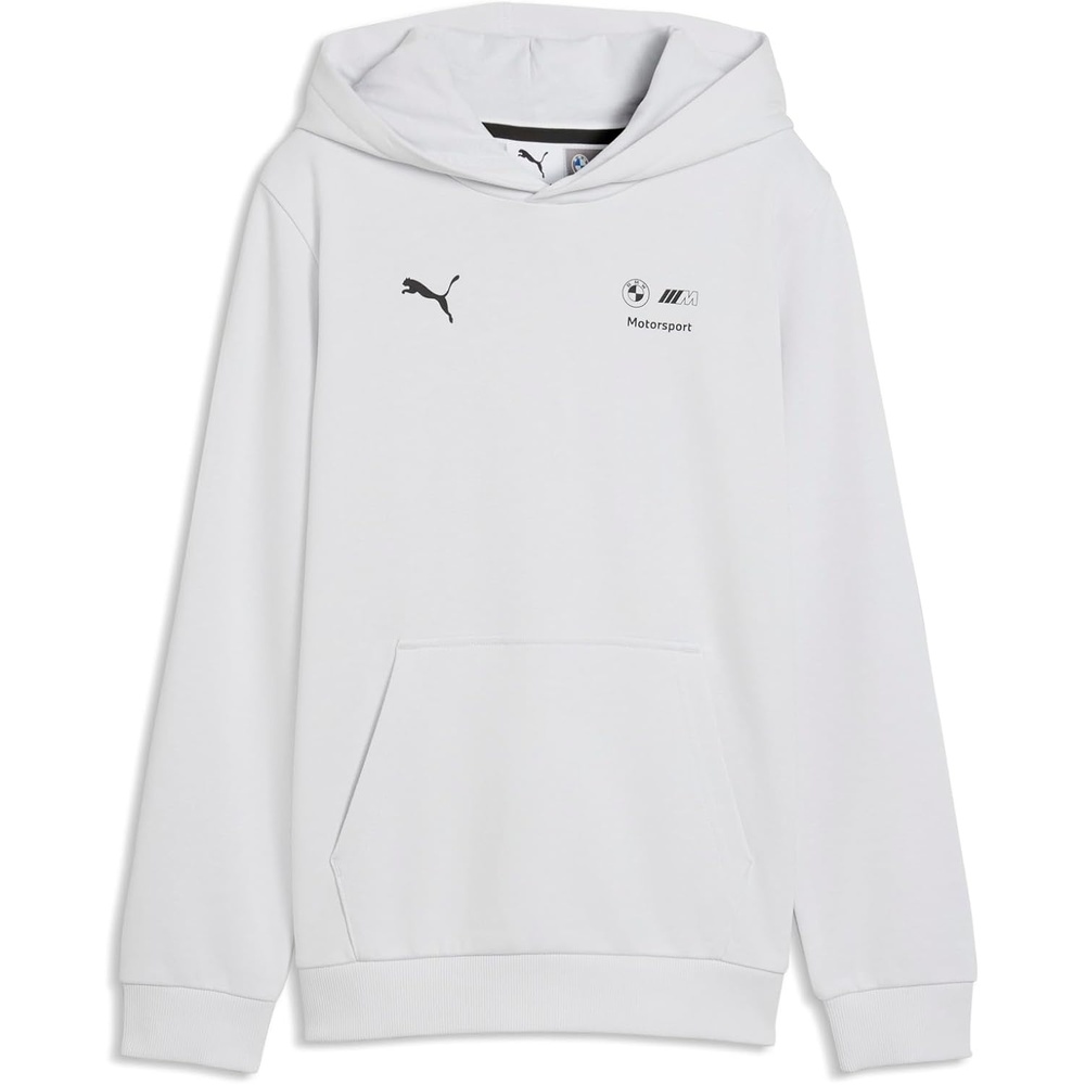image:imagePUMA UnisexChild BMW M Motorsport Essentials HoodieSilver Mist