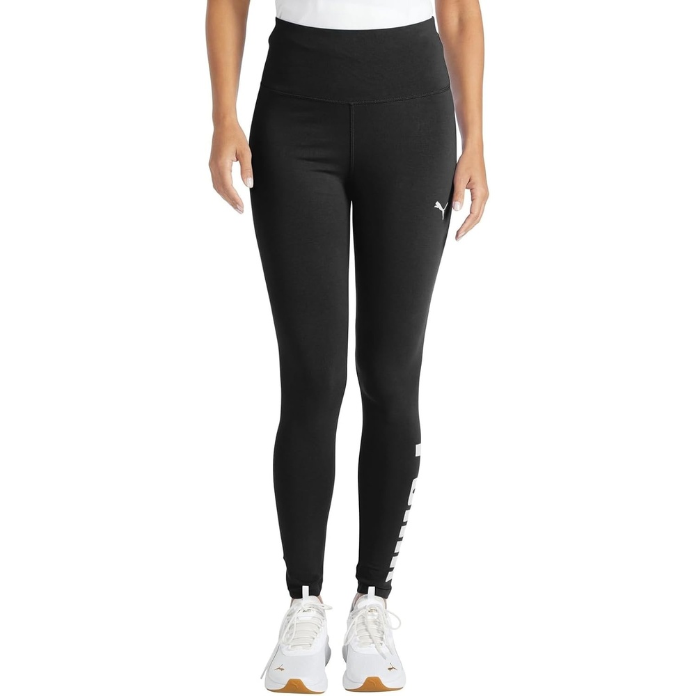 image:imagePUMA Womens Athletic Logo TightsBlackwhite Ss25