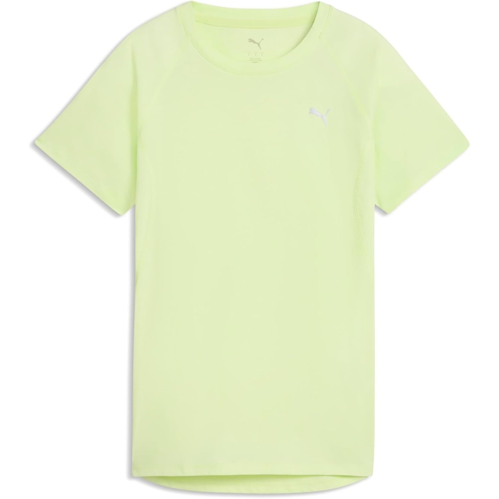 image:imagePUMA Womens Run Favorites Velocity Crew Neck Short Sleeve Athletic Running Casual Tops GreenApple Spritz
