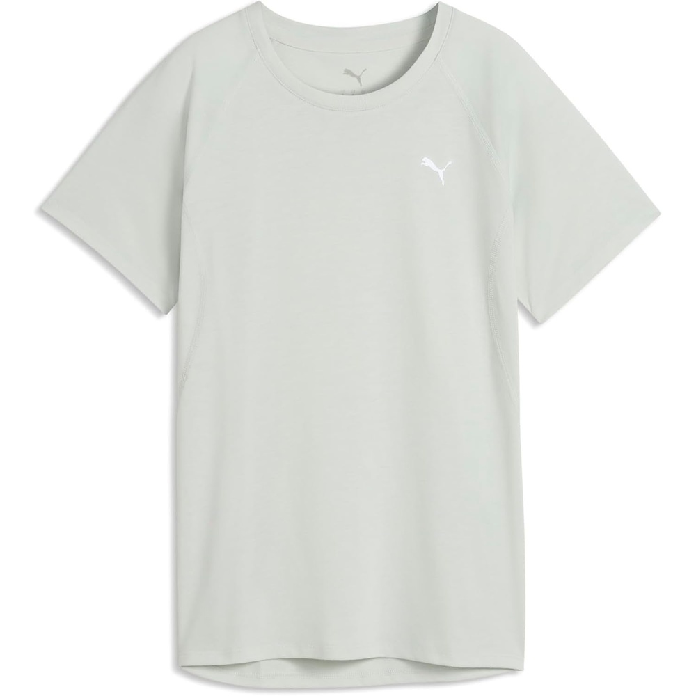 image:imagePUMA Womens Run Favorites Velocity Crew Neck Short Sleeve Athletic Running Casual Tops GreenCrme De Mint
