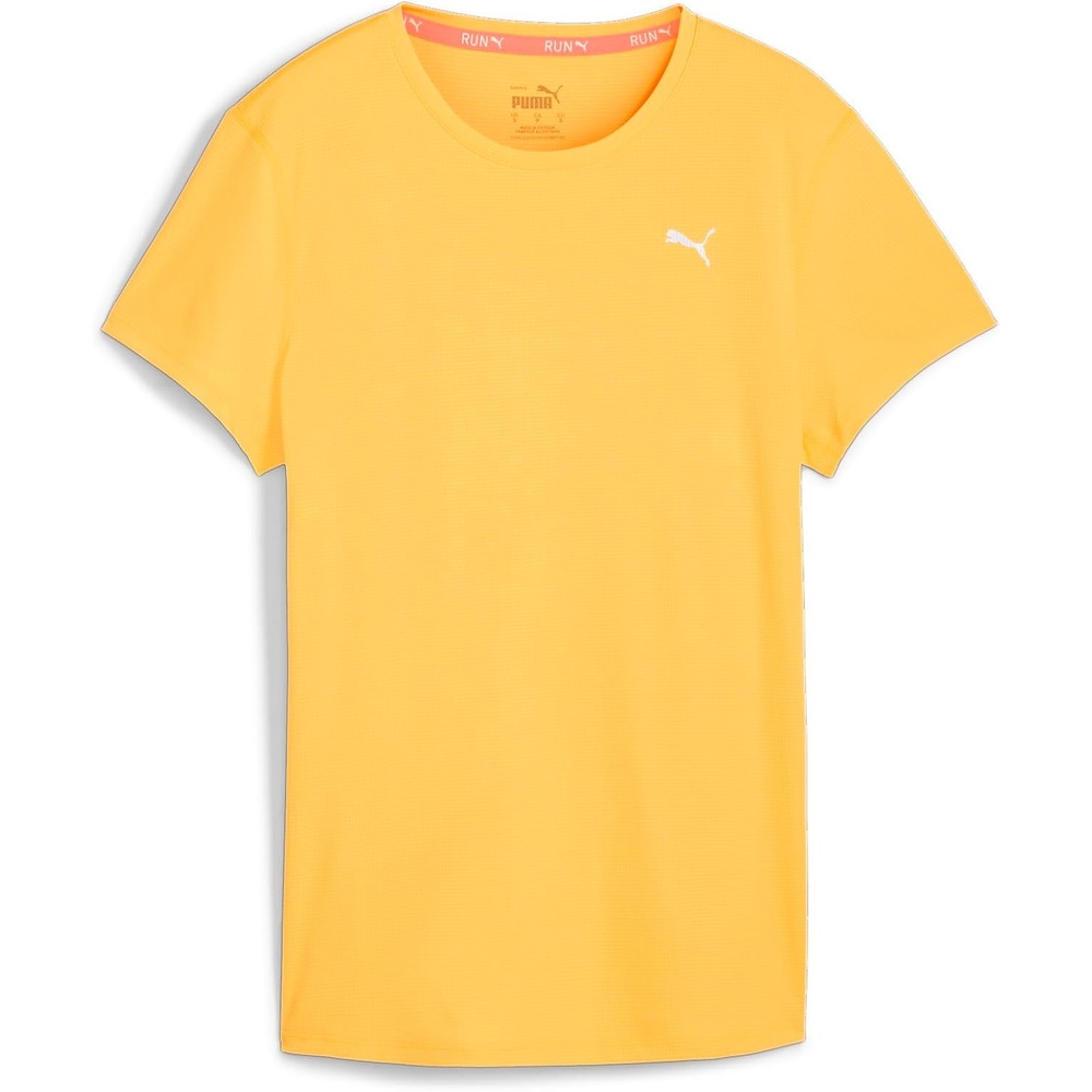 image:imagePUMA Womens Run Favorites Velocity Crew Neck Short Sleeve Athletic Running Casual Tops GreenSun Streamq3 Aw24