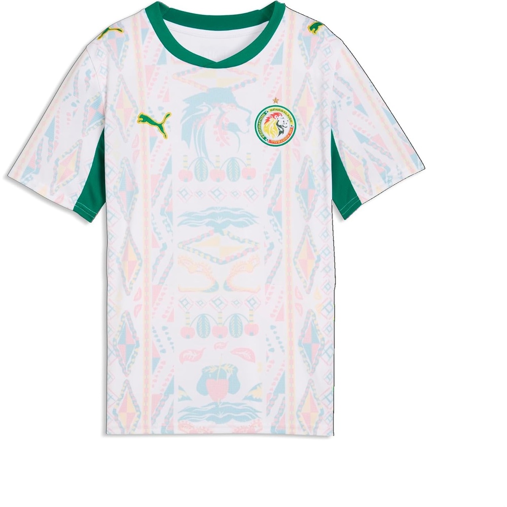 image:imagePuma Junior Senegal FA Home Jersey ReplicaPuma Whitewild Green