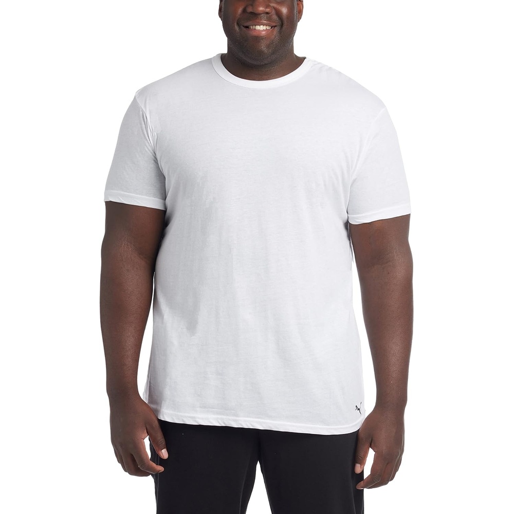 image:imagePuma Mens Big amp Tall 3 Pack Classic TShirtWhite Traditional