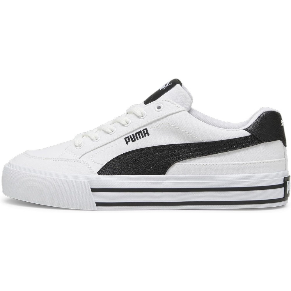 image:imagePuma Mens Court Classic Vulc Slip on ShoesWhiteBlack